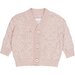 Huxbaby Bubble Sprinkles Knit Cardi - Rose