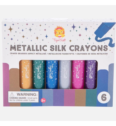 Tiger Tribe Metallic Silk Crayons