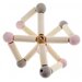 Hess-Spielzeug Rattle Natural Twisty - Pink