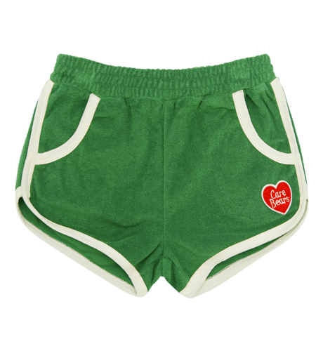 Rock Your Kid Heart You Green Shorts