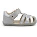 Bobux Step-Up Cross Jump Sandal - Silver Pearl + Silver