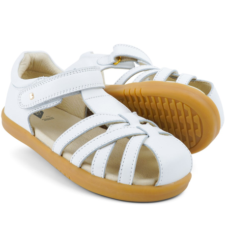 Bobux Kid+ Cross Jump Sandal - White