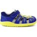 Bobux iWalk Summit Sandal - Blueberry + Neon