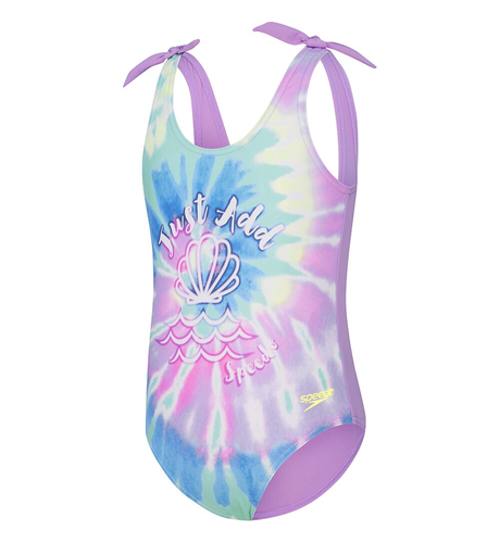 Speedo Toddler Girls Tie One-Piece - Dream Wave