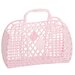 Sun Jellies Small Retro Basket - Bubblegum Pink