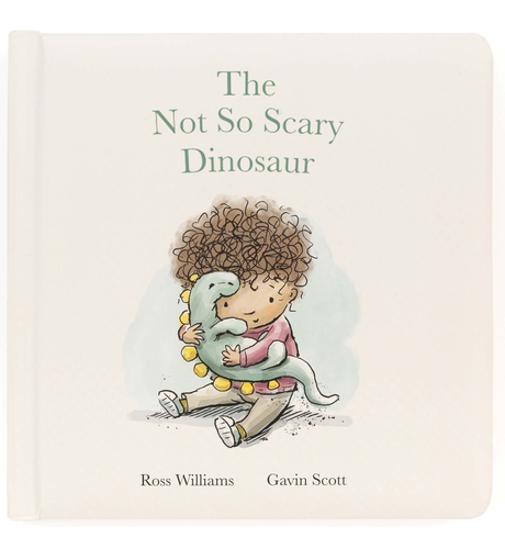 Jellycat The Not So Scary Dinosaur Book