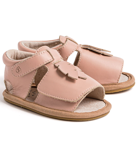 Pretty Brave Phoenix Blush Leaf Infant Sandal