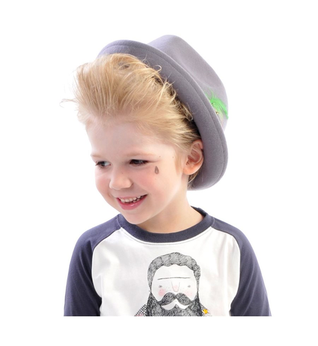 Rock Your Kid Freddy Fedora Grey