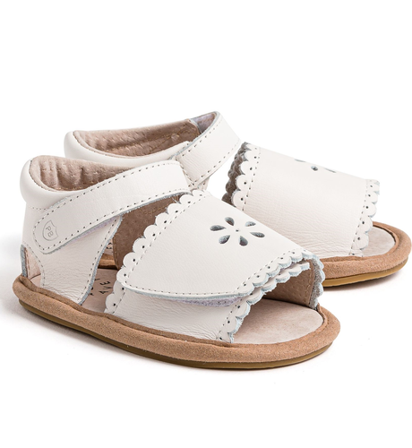 Pretty Brave Skye Ivory Infant Sandal