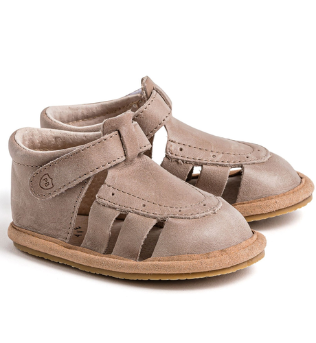 Pretty Brave Charlie Taupe Infant Sandal