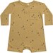 Rylee + Cru Dash Romper - Gold/Trees