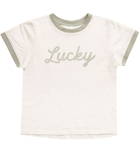 Rylee + Cru Ringer Tee - Lucky