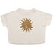 Rylee + Cru Boxy Tee - Stone/El Sol