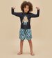 Huxbaby Big Foot Rashguard - Black