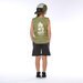 Hello Stranger Salty Soulz Muscle Tee - Sage