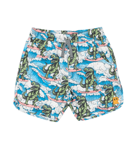 Rock Your Kid Dino Wave Boardshorts - CLOTHING-BOY-Boys Shorts : Kids ...