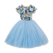 Rock Your Kid Blue Butterflies Flounce Dress