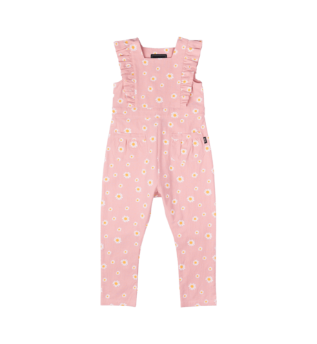 Rock Your Kid Pink Daisy Jumpsuit