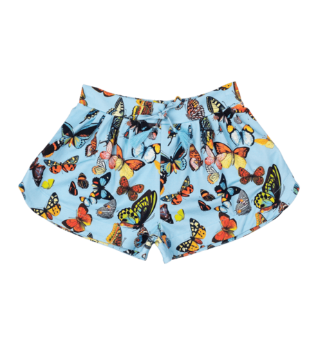 Rock Your Kid Blue Butterflies Shorts