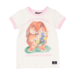 Rock Your Kid Bunny T-Shirt - Cream