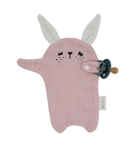 Fabelab Pacifier Cuddle Bunny - Mauve