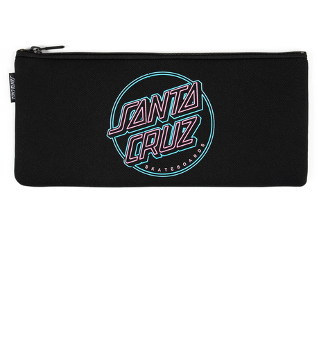 Santa Cruz Neon Dot Pencilcase - Black