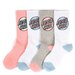 Santa Cruz Pop Dot Socks - 4Pk