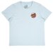 Santa Cruz Girls Contra Dot Fade Tee - Baby Blue