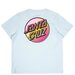 Santa Cruz Girls Contra Dot Fade Tee - Baby Blue