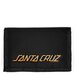 Santa Cruz Snake Dot Velcro Wallet - Black