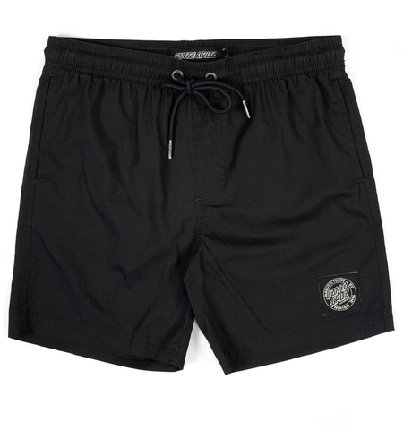 Santa Cruz Cruizer Solid Beach Short - Black