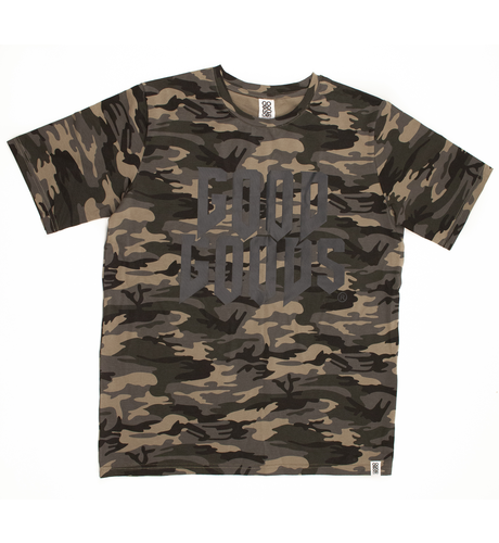 Good Goods Ready Set Tee Doom Print - Camo