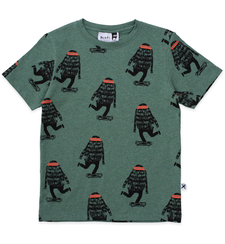 Minti Serious Skaters Tee - Forest Marle