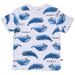 Minti Whale Pod Tee - White Marle