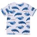 Minti Whale Pod Tee - White Marle