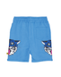 Band of Boys Blue Tiger King Relaxed Shorts - Light Blue