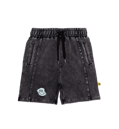 Band of Boys Happy Vintage Black Seam Front Shorts