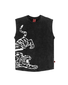 Band of Boys Split Tiger Muscle Tank - Vintage Black