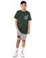 Band of Boys Bandits Snake Graphic Straight Hem Tee - Green