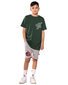 Band of Boys Bandits Snake Graphic Straight Hem Tee - Green