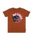 Band of Boys No Chill Panther Straight Hem Tee - Dark Ochre