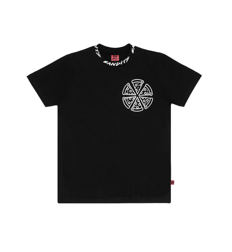 Band of Boys Pizza Icon Oversize Tee - Black