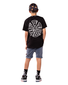 Band of Boys Pizza Icon Oversize Tee - Black