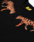 Band of Boys Embroidered Tigers Oversize Tee - Black