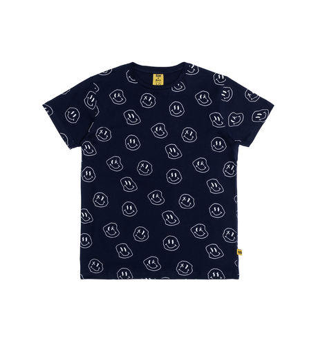 Band of Boys Happy On Repeat Oversize Tee - Navy