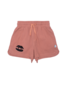 The Girl Club Vamp Lips Simple Shorts - Dusky Pink