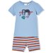 Milky Sloth PJ's - Surf Blue