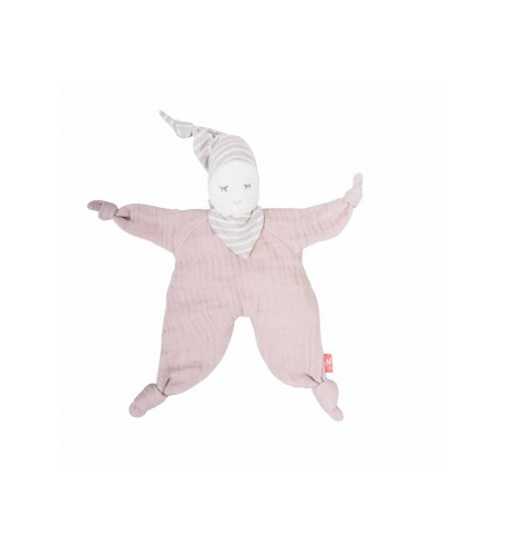Kikadu Organic Baby Comforter - Pink Doll