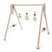 Hess-Spielzeug Baby Play Gym - Natural/Black