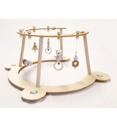 Hess-Spielzeug Baby Play Gym/Walker - Natural